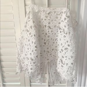 Anthropologie white top